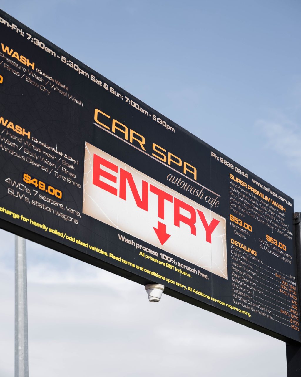 Instagram post from carspaautowashcafe. This post is in position 0.
