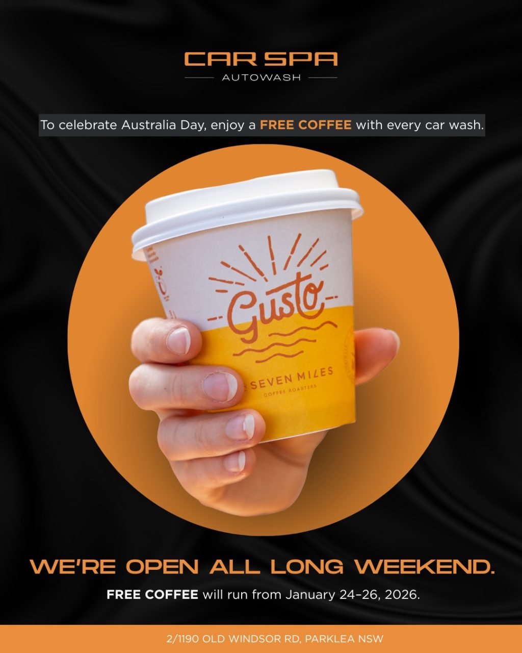 Instagram post from carspaautowashcafe. This post is in position 2.