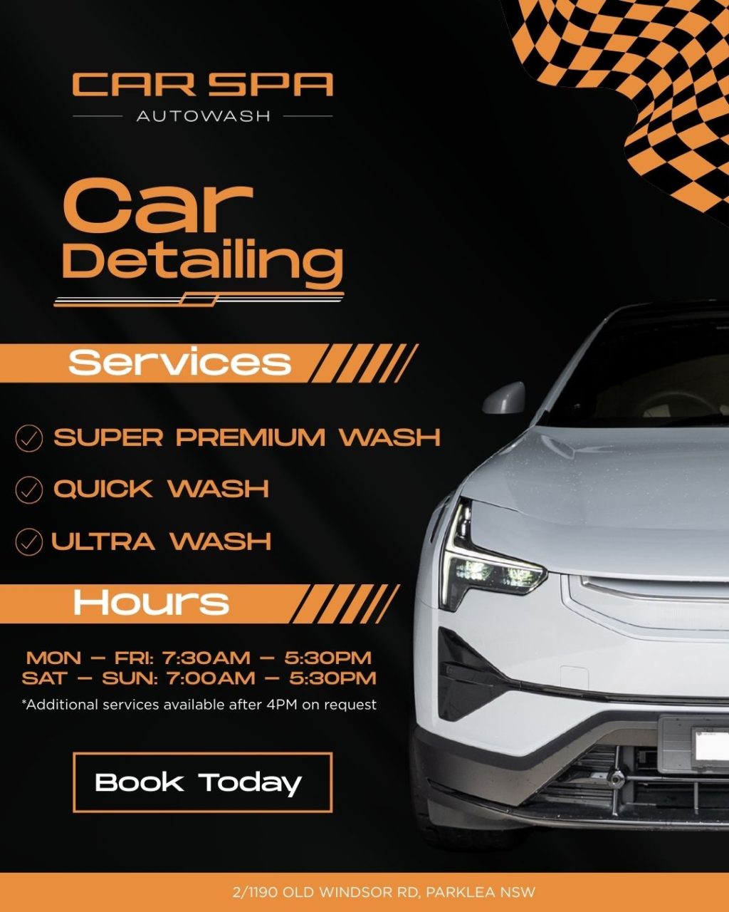 Instagram post from carspaautowashcafe. This post is in position 2.